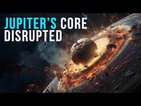 Jupiter's Core Disrupted By A Planetoid Impact