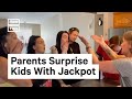 Family Reacts to Winning CA$1 Million Lotto
