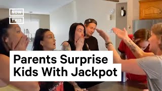 Family Reacts to Winning CA$1 Million Lotto