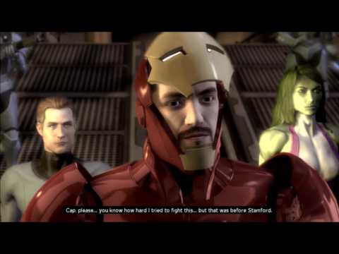 Marvel: Ultimate Alliance 2 Act II Chapter 3 Part 1: Ambush - Containment/Patriot and Firestar