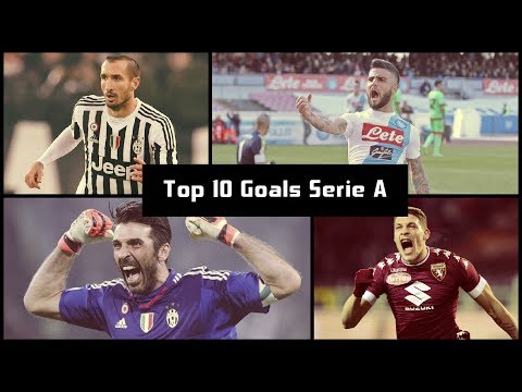 Top 10 Goals from Serie A 2016/2017