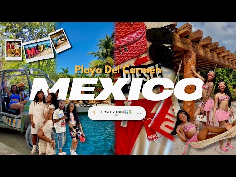 Travel Vlog ✰ MEXICO: airport, atv riding, resort, ootd, & more | JAAHDIORR