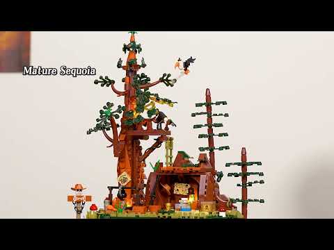 Vidéo Lumibricks The Old West 14012 : Camp de bandits Sequoia