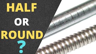 Video thumbnail for D'Addario 🆚ROUNDWOUND VS HALFROUND🆚 guitar string shootout by The Tone Lounge