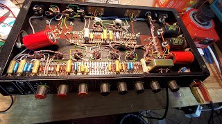 Video thumbnail for Burman Pro 501 Combo Boutique Hand Wired Guitar Amplifier  Part Two Full Service by Vintage Guitar Amp Repairs & Online Guitar Teacher