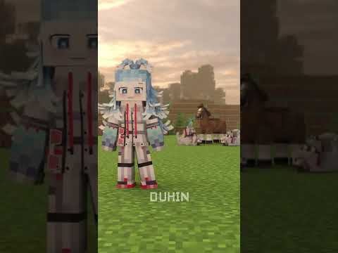 Animation of Kobo The Explorer looking for his friend |  Minecraft Hololive Animation