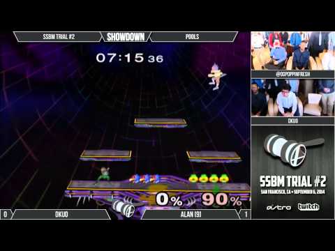 SSBM Trial #2 - Pools: dkuo (Falco) v Alan (Sheik)