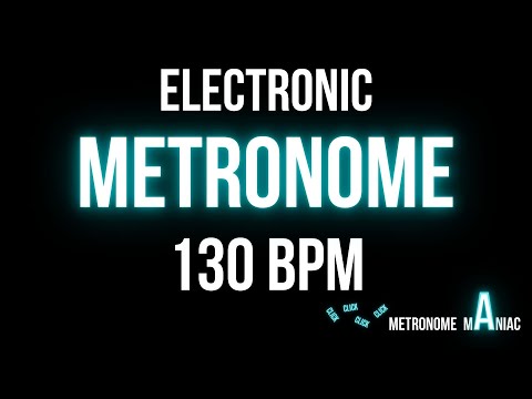 Metronome 130 BPM -  Electronic beep