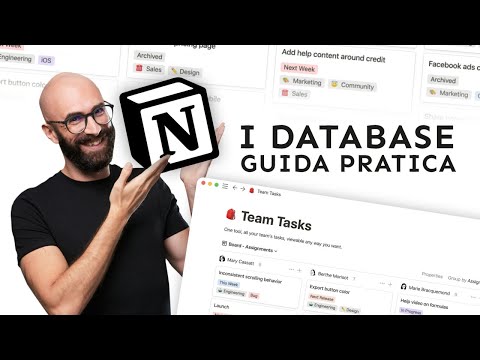 Database in Notion, tutorial semplice per principianti
