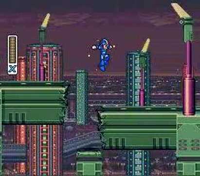 Mega Man X - Full Intro and First Stage