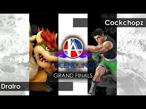 Smash 4: Dralro (Bowser/Charizard) V Cockchopz (Little Mac/Cloud) - Ascendance 76 Tournament SSB4