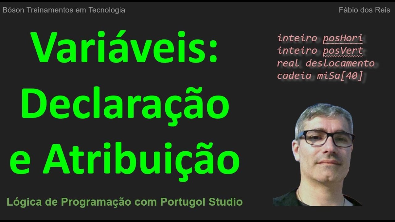 [Novo] Declaração e Atribuição de Variáveis em Lógica de Programação