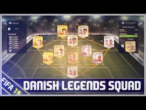 FIFA 15 Danish Legends Squad