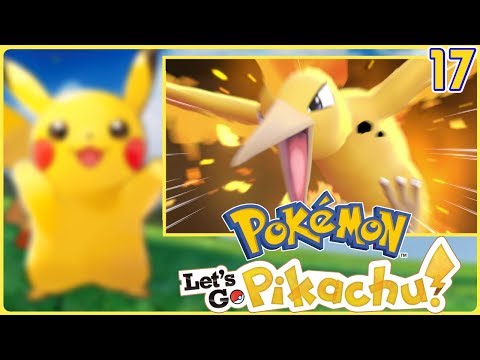 Pokemon Let's Go Pikachu & Eevee Walkthrough - 17 (Victory Road & Moltres Encounter)