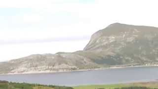 preview picture of video 'Norwegia-Lofoty/Leknes-4 km od portu na gorce z punktem widokowym'