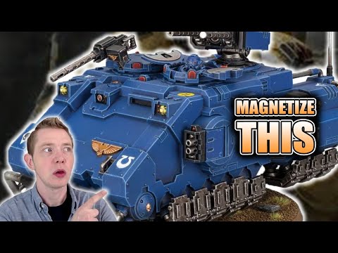 Make All 4 Versions: Primaris Impulsor Space Marine Unboxing & Magnetize