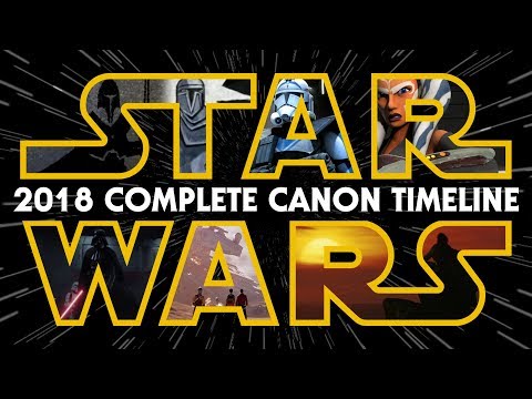 Star Wars: The Complete Canon Timeline (2018)