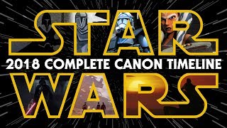 Star Wars: The Complete Canon Timeline (2018)