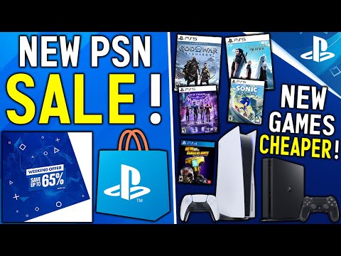 NEW PSN SALE Live Right NOW and Awesome New PS4/PS5 DEALS - Recent PlayStation Releases CHEAPER!