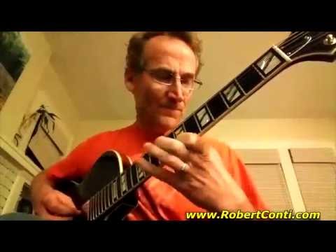 Robert Conti Student: Duncan Lorimer - Chord Melody Jazz Guitar