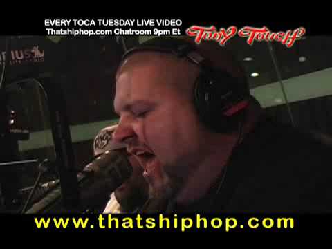 LA COKA NOSTRA FREESTYLE ON TOCA TUESDAY WITH DJ TONY TOUCH SHADE 45