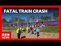 One dead and 11 very seriously injured in Bedford train crash | BBC News