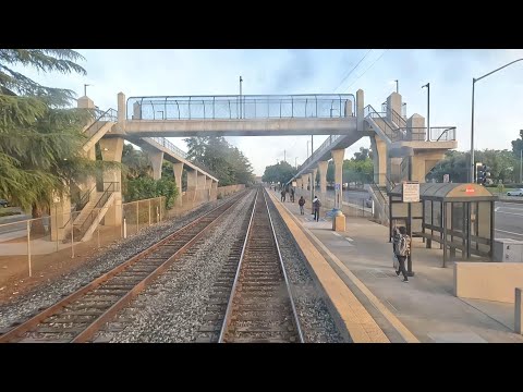 [4k] Caltrain Cab Ride on Train #403 (Gilroy to San Francisco)