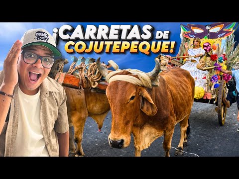 TRADICIONAL DESFILE DE CARRETAS EN COJUTEPEQUE 🇸🇻