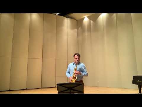 Ferling Etude #6. Etude 1 for the TMEA 2020-2021 Saxophone Etudes.