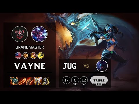 Vayne Jungle vs Rek'Sai - NA Grandmaster Patch 11.4