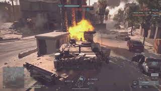 Battlefield 6 M1A2 Abrams tank gameplay.