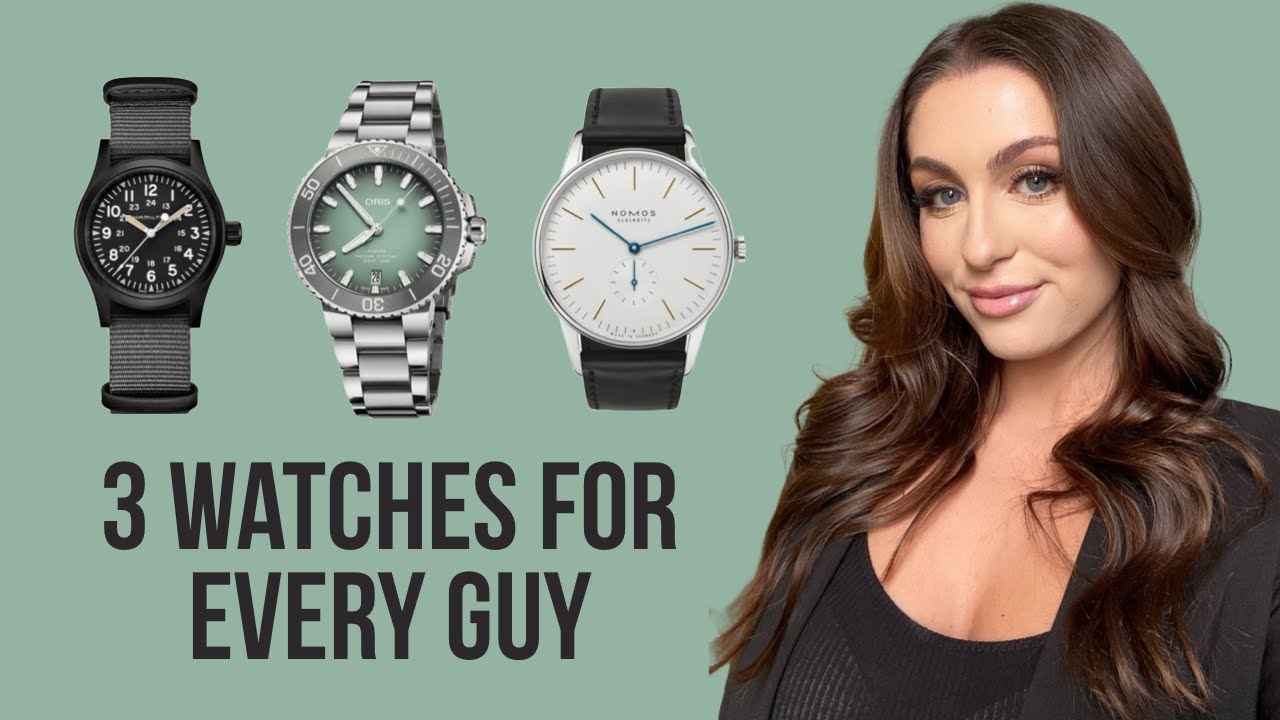 Watch video 3 Types Of Watches For Every Guy | Courtney Ryan Now 3 Types Of Watches For Every Guy | Courtney Ryan