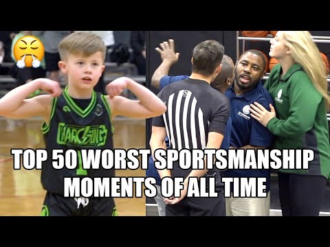 TOP 50 WORST SPORTSMANSHIP MOMENTS OF ALL TIME!