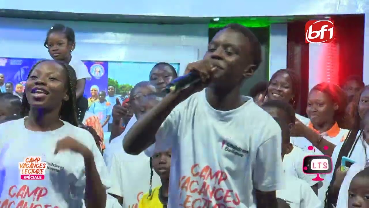 Belle prestation musicale des enfants du Camp Vacances Lecture autour de l’unité et de l’amour