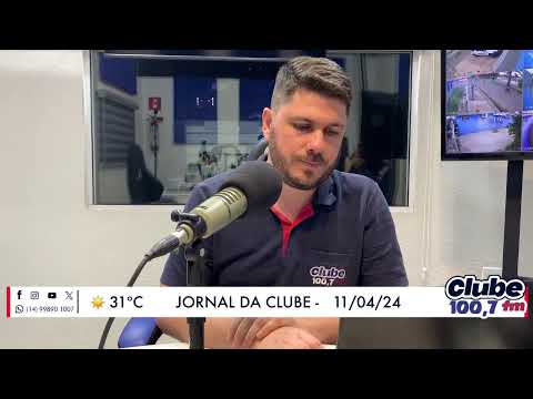 Jornal da Clube - 11/04/24 - Edição do Almoço