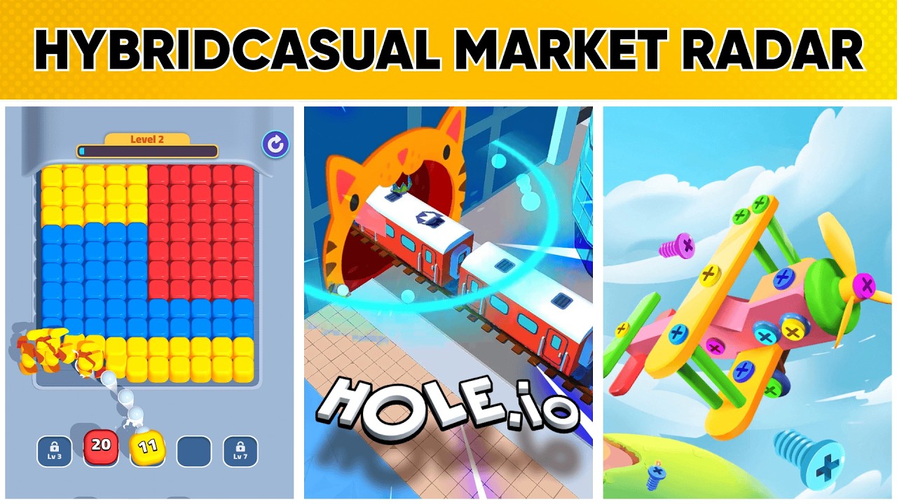 Hybrid Casual Games Market Radar - The BIGGEST Trends Every Developer is Using Now! 🚀 | NextBigGames