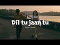 Dil Tu Jaan Tu (Slowed + Reverb) - Gurnazar Ft.Kritika Yadav | VT LoFi