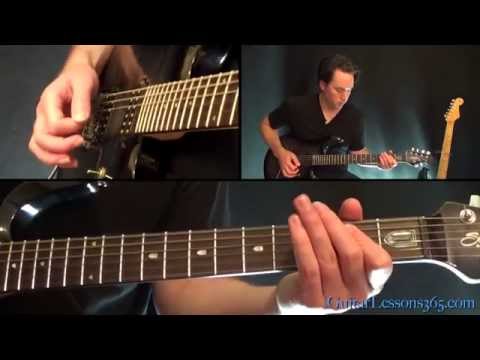 Civil War Guitar Lesson Pt.2 - Guns N' Roses - Electric Riffs and Verse Solos