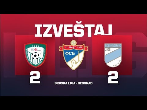 Izveštaj PKB - JEDINSTVO Srpska Liga Beograd 5. Kolo