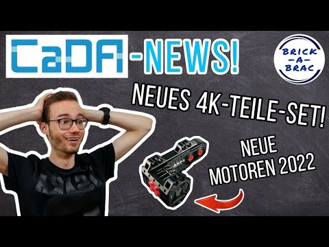 CADA® NEWS: Neues 4000-Teile-Flaggschiff! // Mehr LIZENZEN 2022 - auch VOLVO? // Neue MOTOREN!