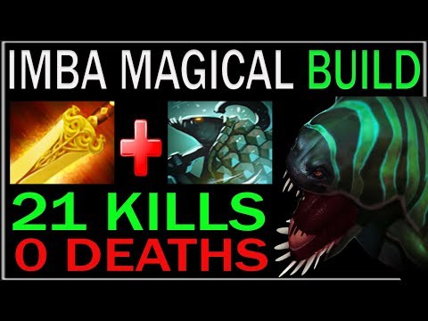 Crazy Imba Magic Build Tidehunter Fast Radiance So Tanky Hero Dota 2