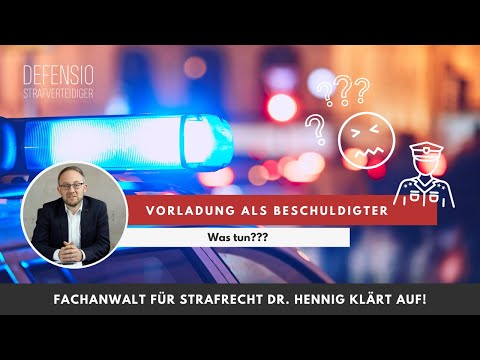 Received a police summons as a suspect – what to do? | Tips from a lawyer | Defense