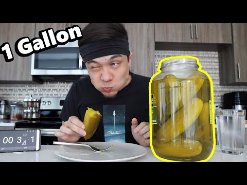 1 GALLON JAR of PICKLES CHALLENGE