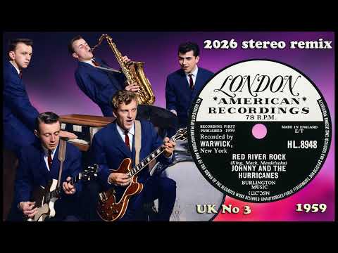 Johnny & the Hurricanes - Red River Rock - 2026 stereo remix 4K