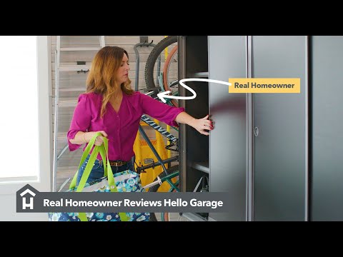 Hear From this Real Homeowner On Her Hello Garage Makeover