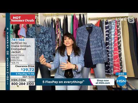 SoftCell by Diane Gilman Elongated Jacket