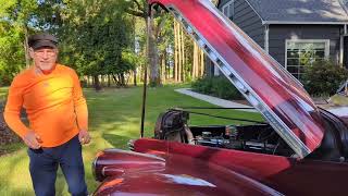 1940 Chevrolet Special DeLuxe Town Sedan Cold Start, Instrument Panel Features and Walk Around