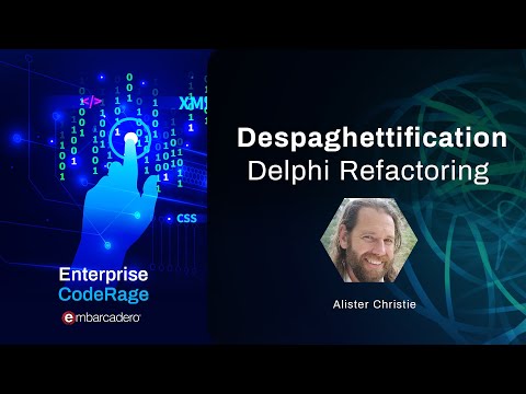 Despaghettification, the ancient art of refactoring Delphi code