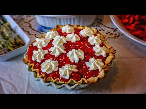 Secret To The BEST Strawberry Pie Recipe (Home Made) - Easter Edition