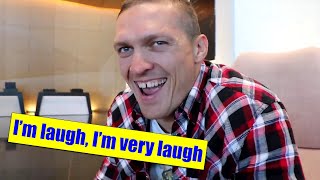 Usyk FUNNIEST Moments 😂